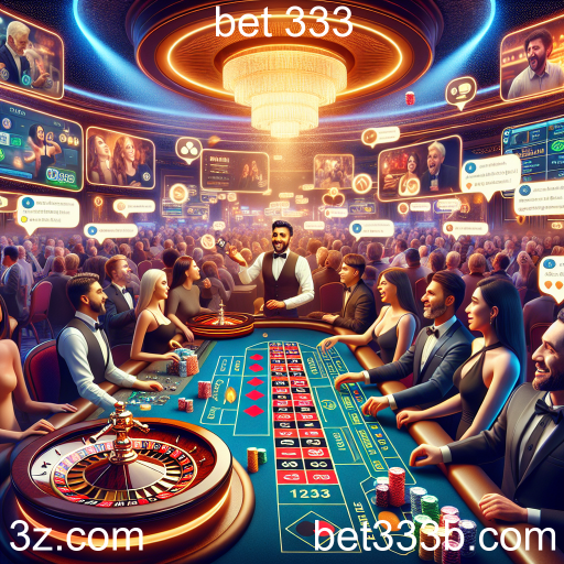 A Experiência Imersiva do Cassino Ao Vivo no Bet 333